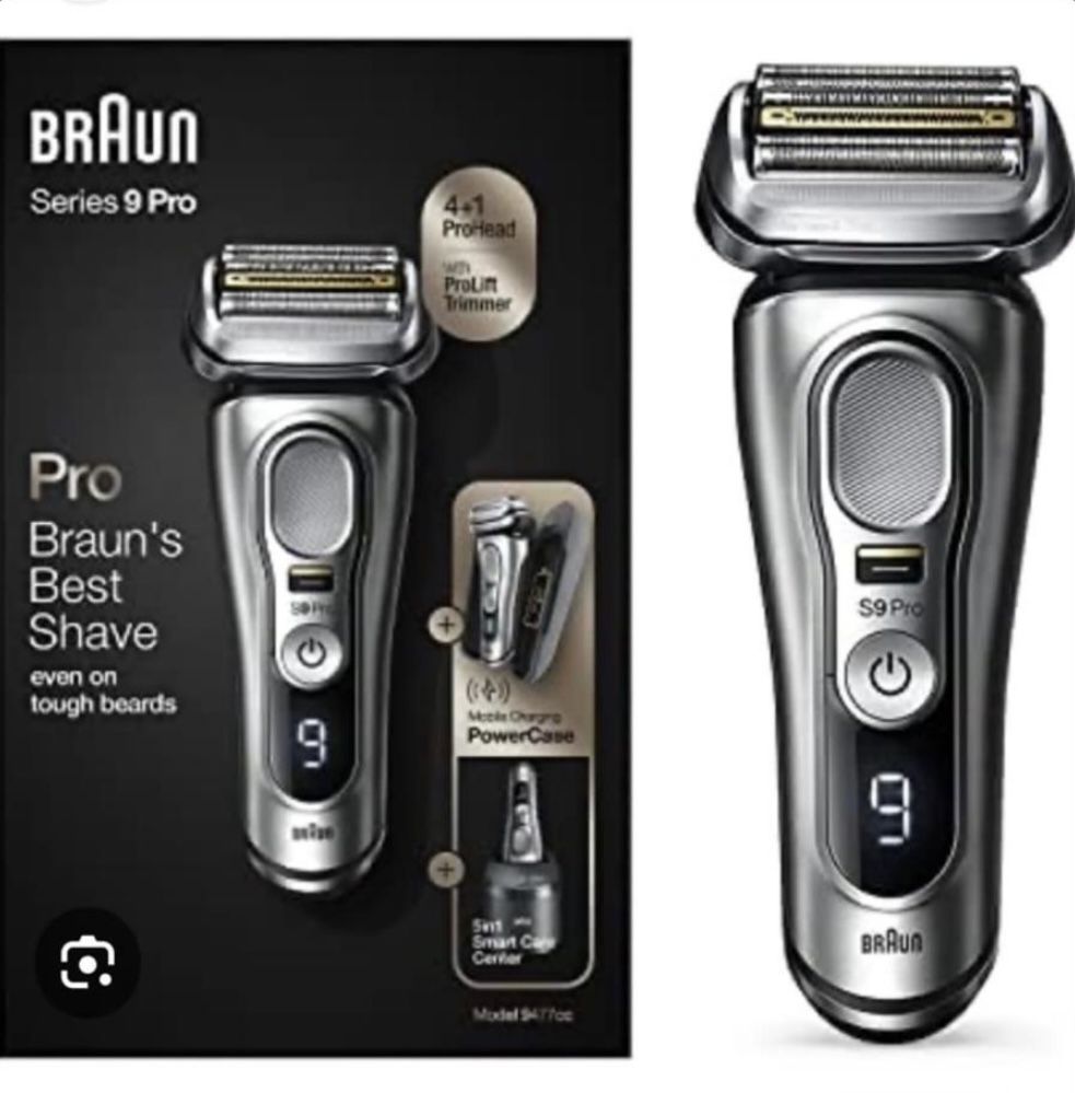 Электробритва Braun Series 9 Pro c чехлом PowerCase, 9477CC