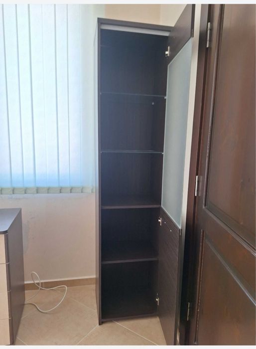 Компактна колона - шкаф цвят венге