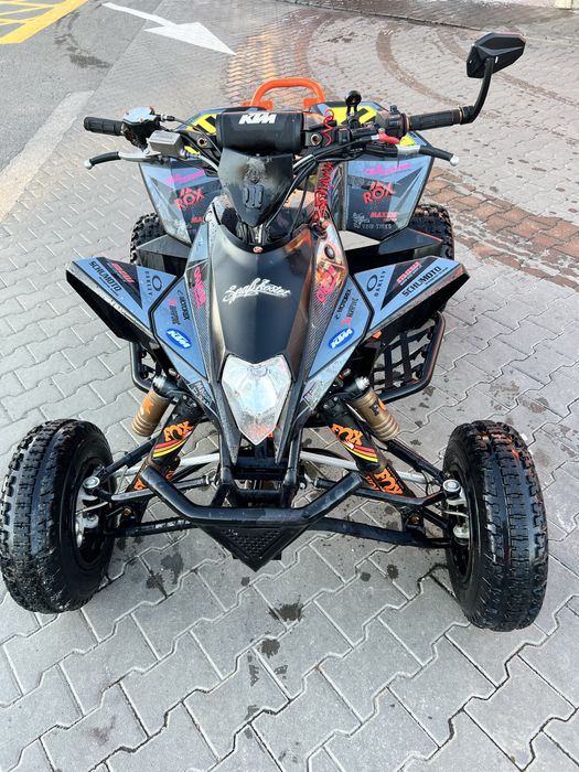 KTM 450 SX quad.