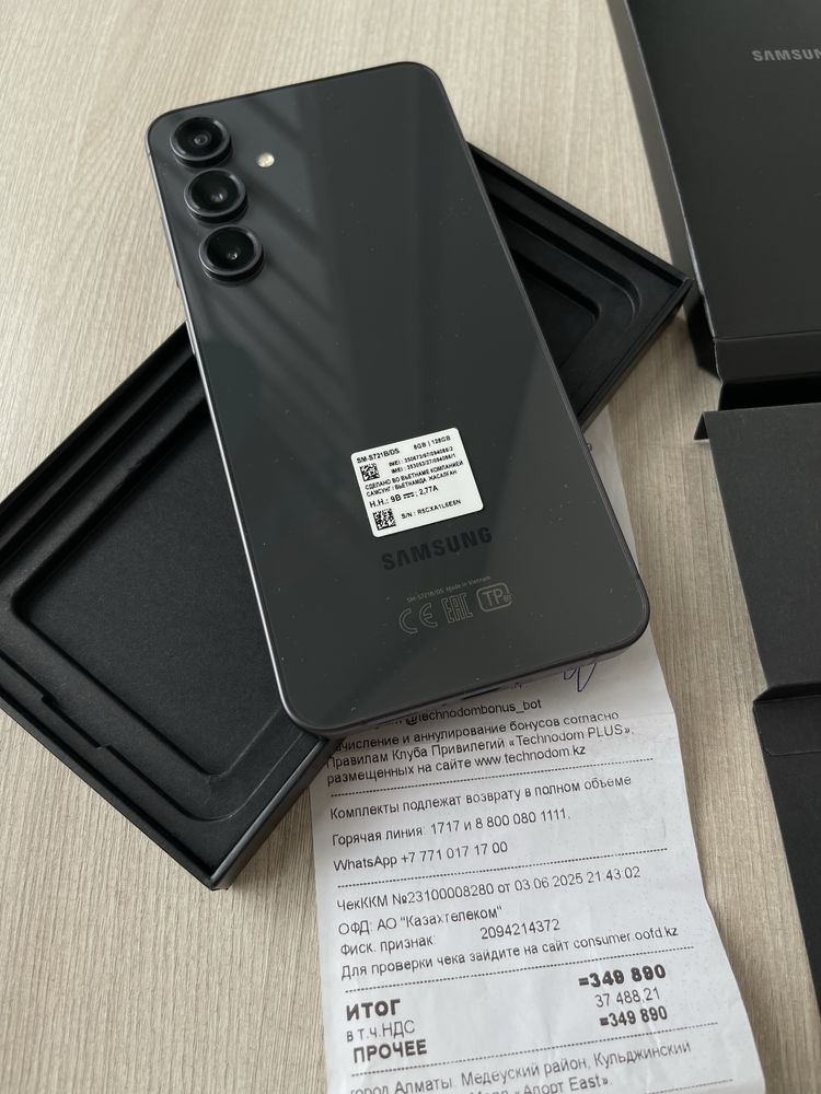 Samsung Galaxy S24 FE 8/128 ГБ — как новый, чек, рассрочка