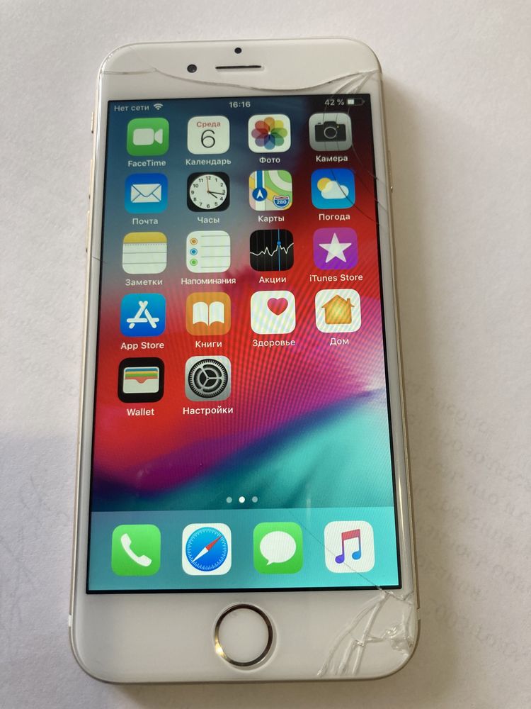 iPhone 6 16Гб золото gold