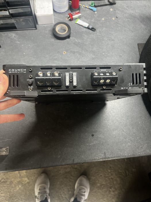 Incinta custom, Subwoofer, amplificator, condensator