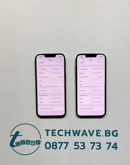 Apple iPhone 13 Pro 2бр.  128/256GB Graphite