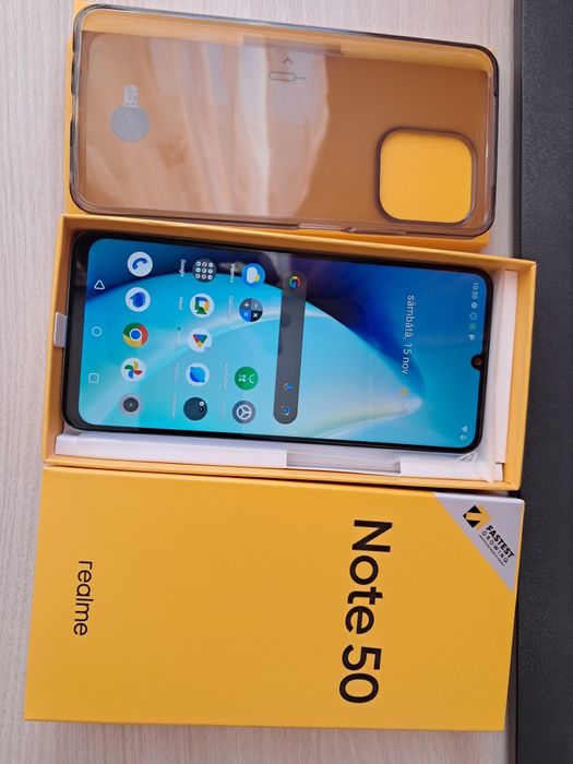 Smartphone Realme Note 50, nou, garantie, 3GB RAM, 64GB, 4G