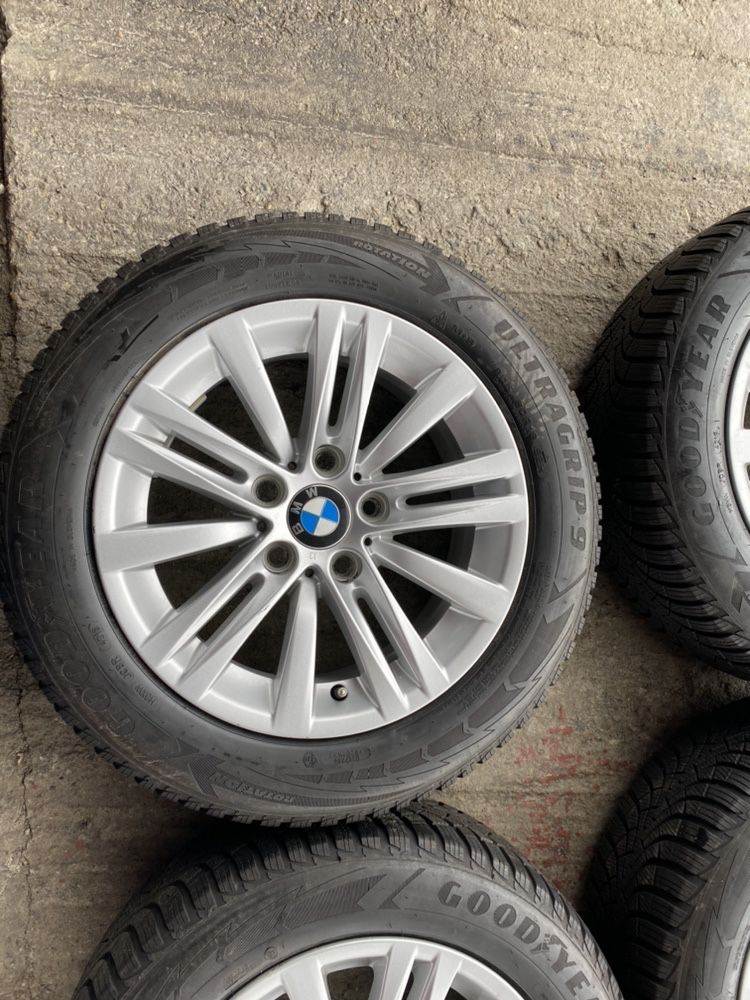 Jante 16 Bmw Seria3, F30, Seria5 + Anvelope iarna 205/60/16 GoodYear