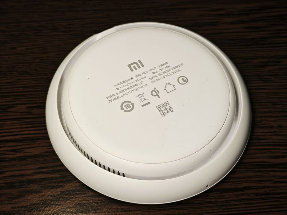 Încărcător wireless original Xiaomi — 20W, încărcare rapidă