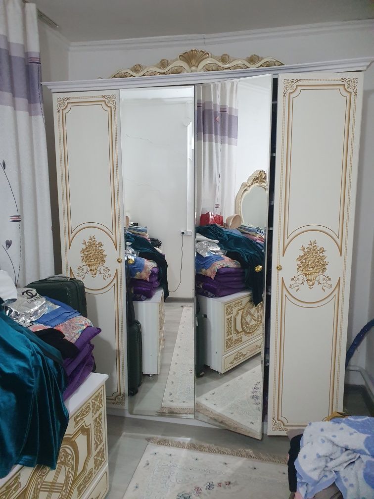 Спальный гарнитур Кристина Grand Miks 4Д кровать 210х200см.