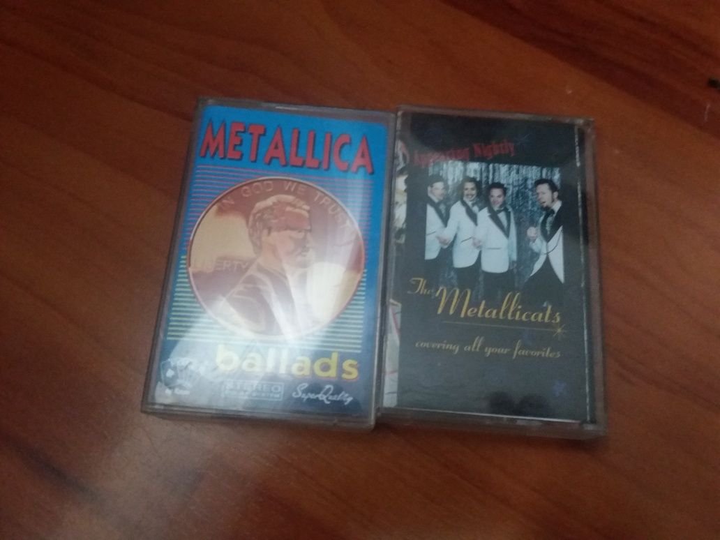 Casete cd.uri Metallica Michael Jackson Iron Maiden Prodigy Scorpions