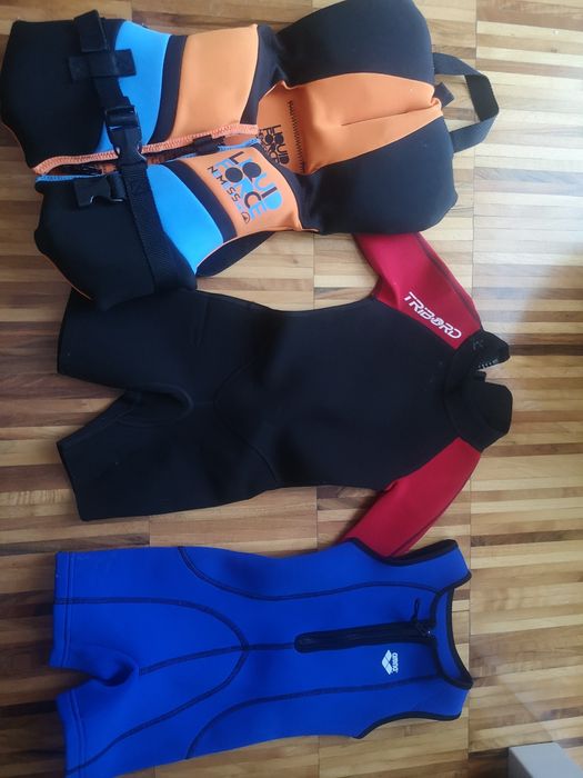 Set neopren si vesta de salvare bebe