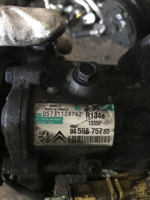 Компресор климатик пежо форд ситроен 1.6д peugeot ford citroen