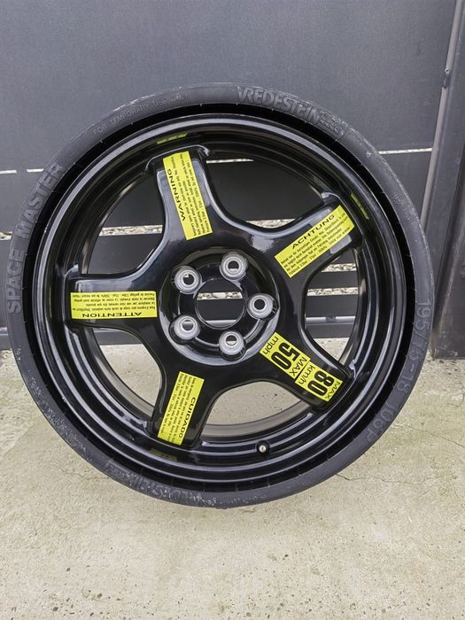 Roata rezervă Slim Q5 r18