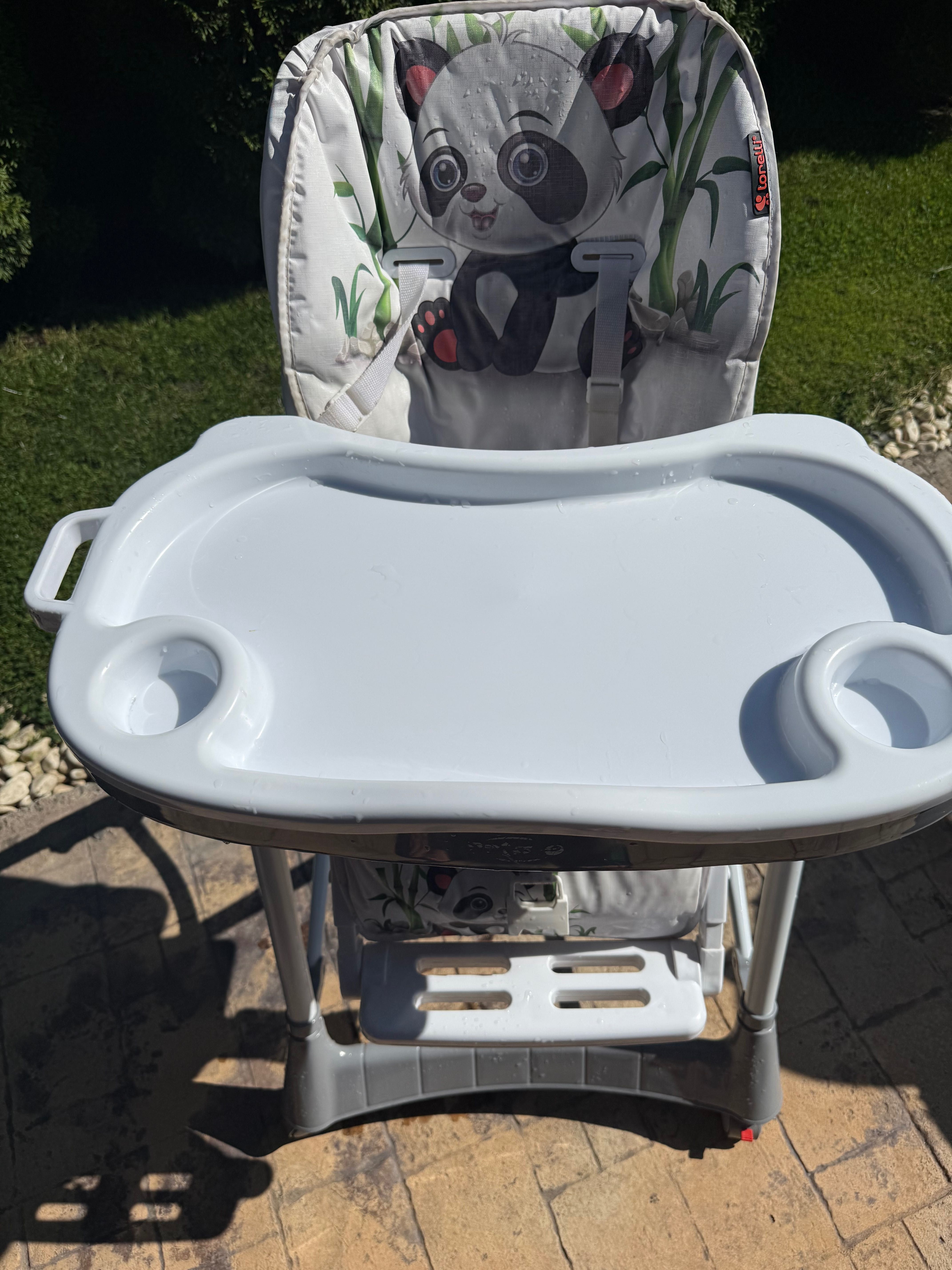 Столче за хранене Lorelli Primo Grey Panda