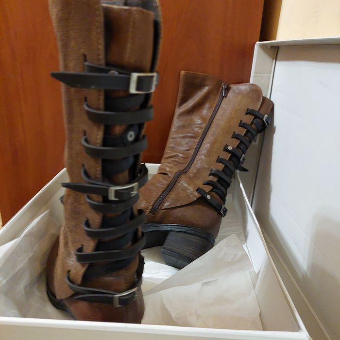 Ботуши естествена кожа