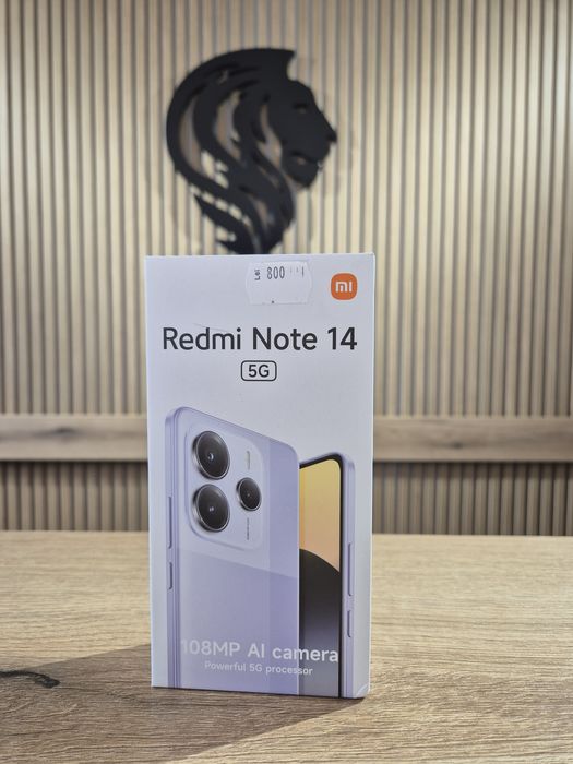 Redmi Note 14 5G 256gb/8gb Black Duos Sigilat/Fact+Garantie