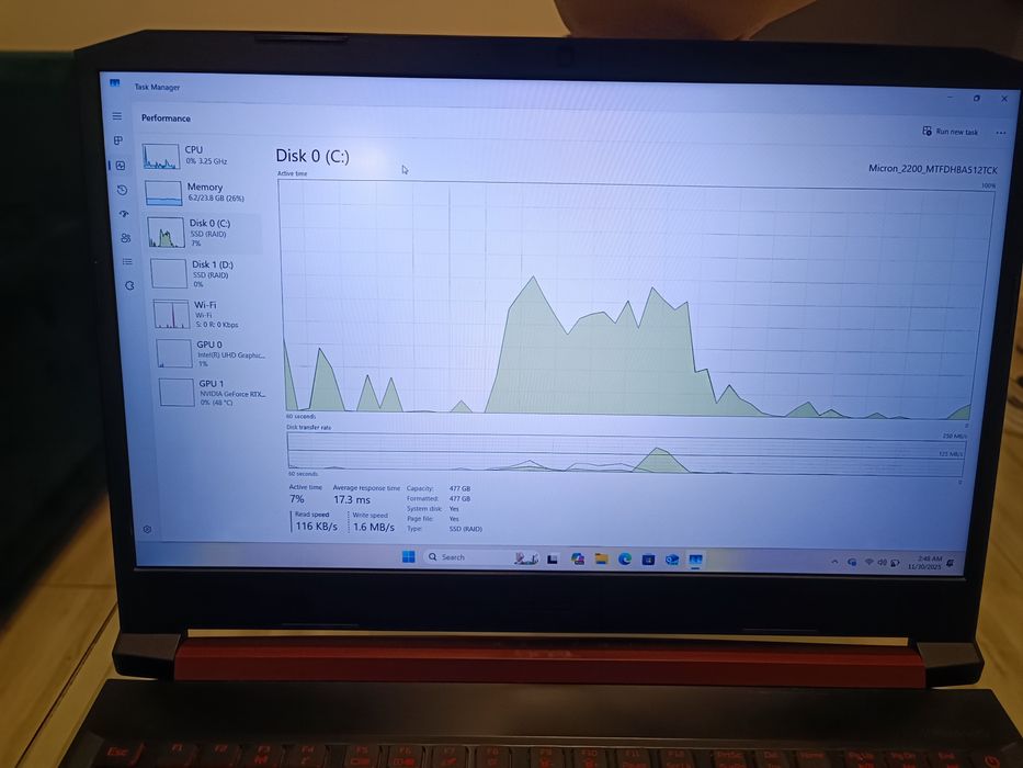 Acer nitro 5 AN 515-54-56MX