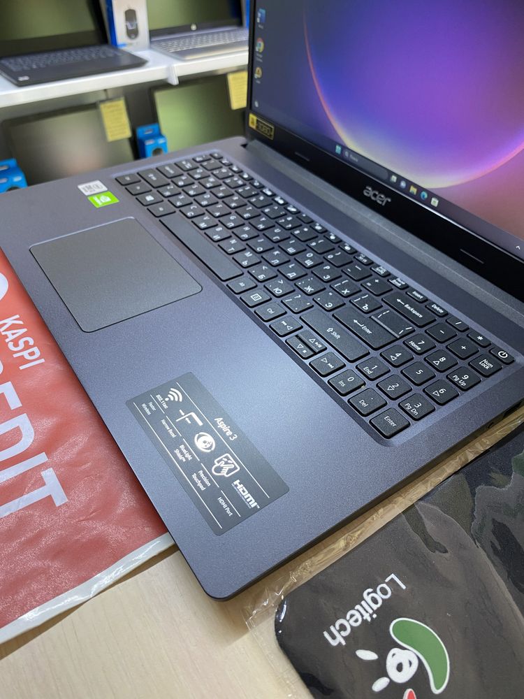 Ноутбук Acer Core i3-10 SSD 1024гб Озу 4гб 4 Ядро