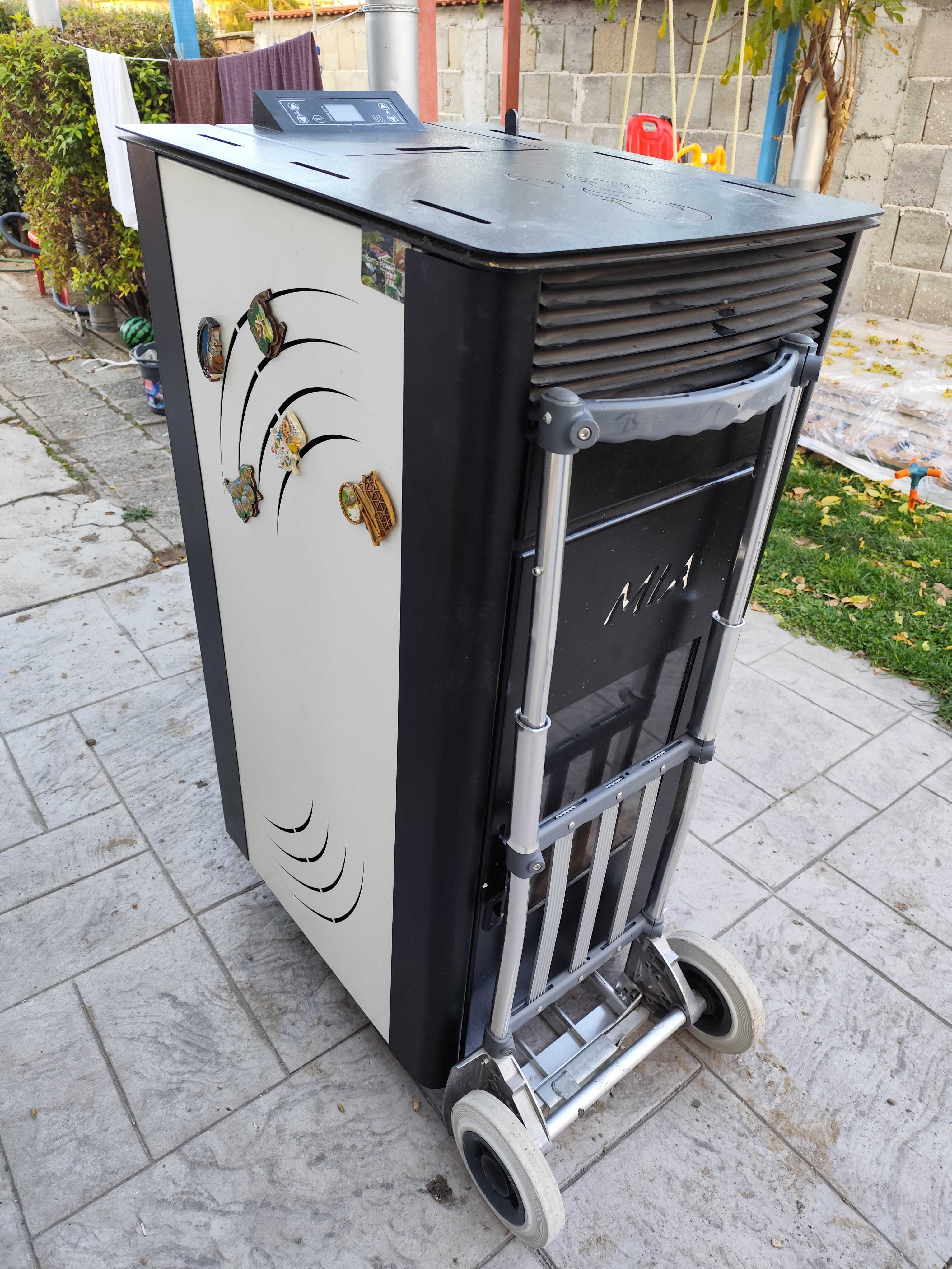Котел с водна риза на пелети