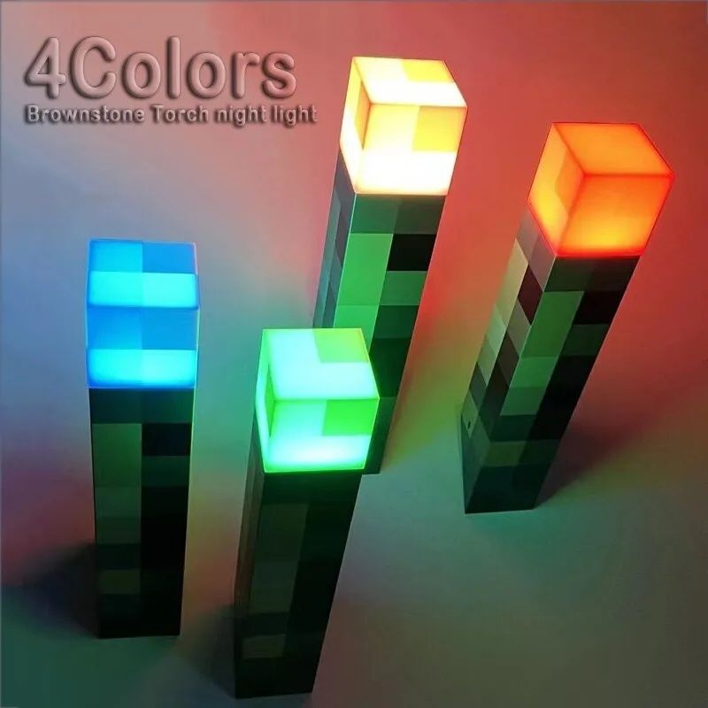 Minecraft лампа 4 цвята