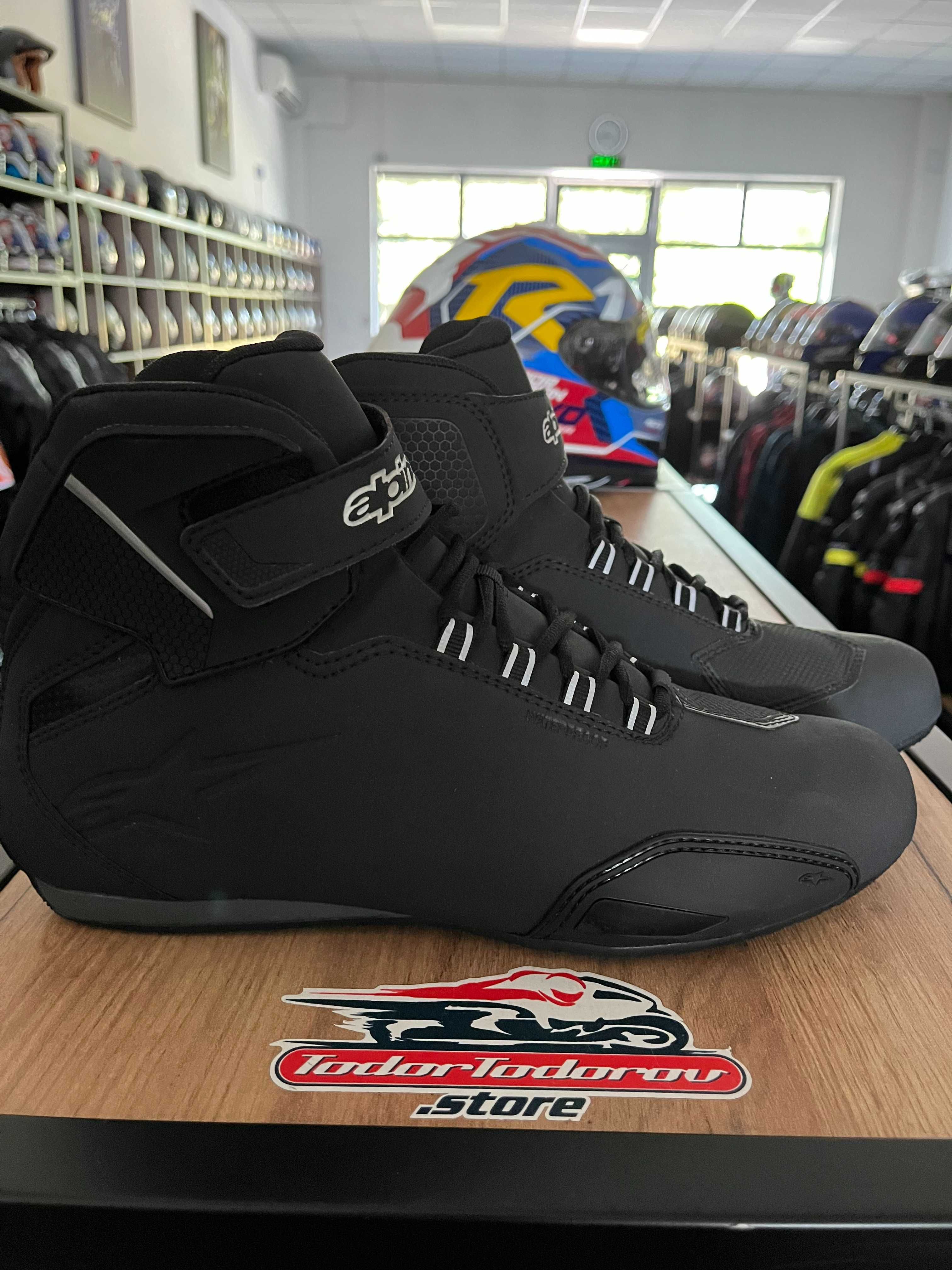 Мото боти ALPINESTARS SEKTOR ,44, като нови,протектори,оригинални