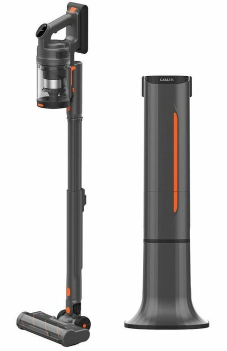 Пылесос вертикальный со станцией самоочистки Garlyn MDC-3000, черный