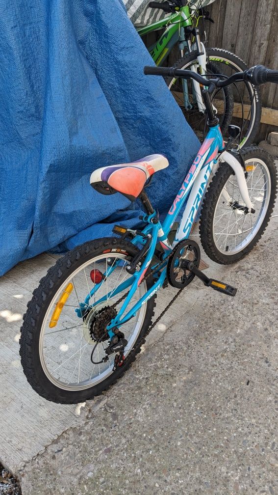 Bicicleta copii Fete 20 inci Sprint calitate