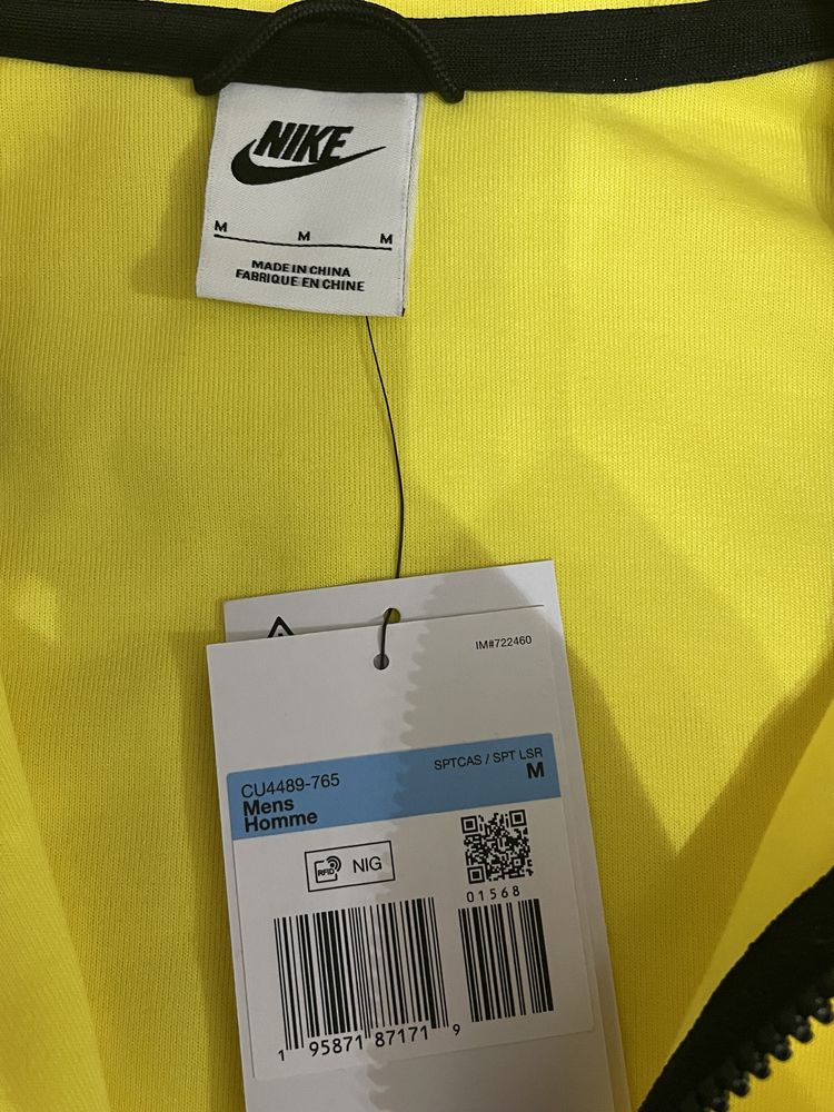 Bluza Nike Tech Galbena Originala M