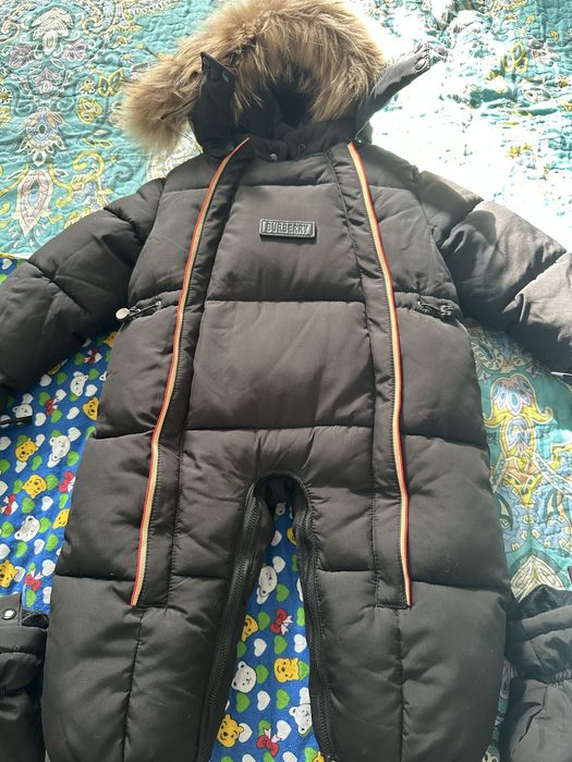 Продам зимний комбез на малыша, почти как новый!