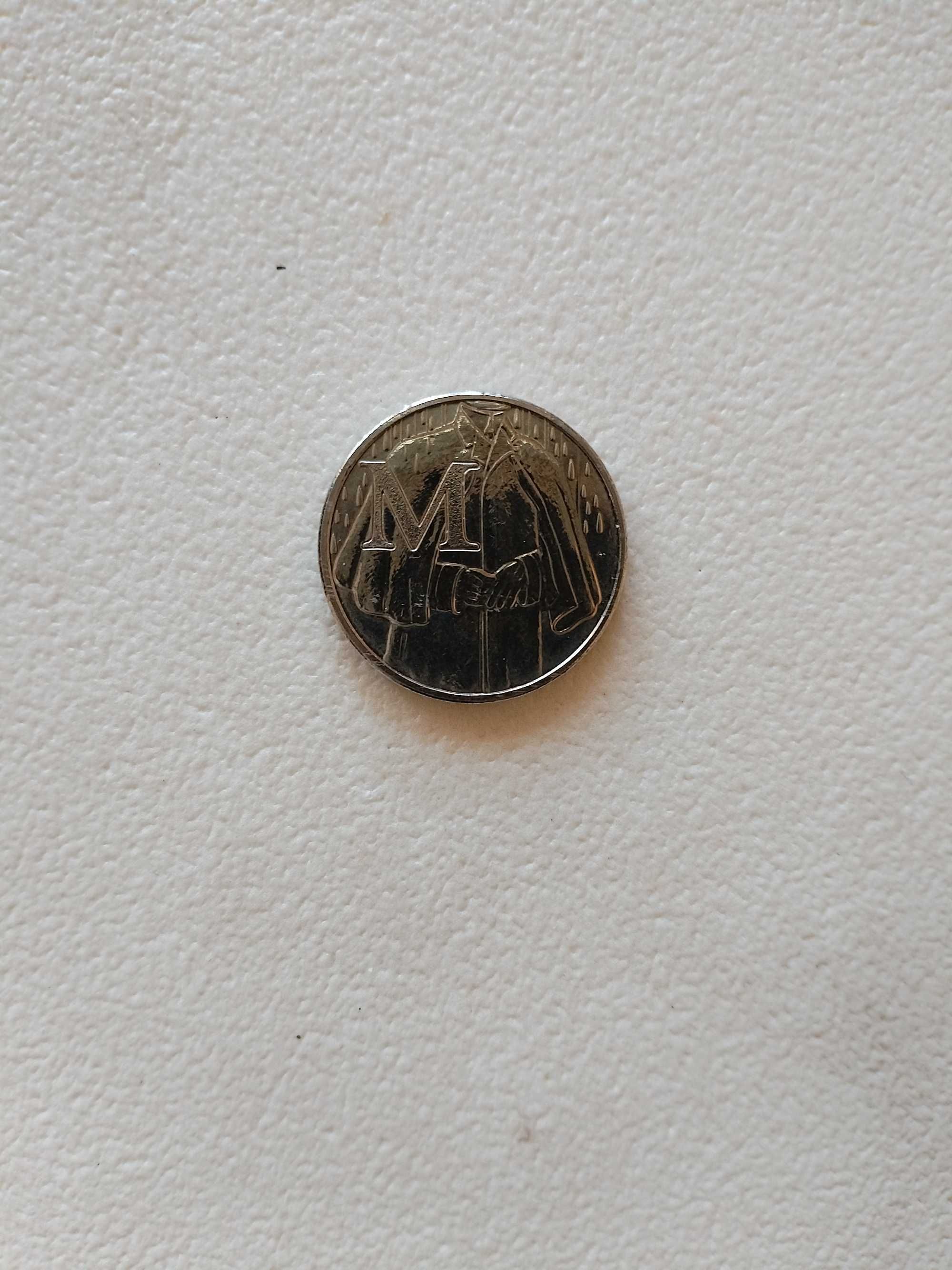 10p Английски 10 Пенса с Буквата М /Magic/