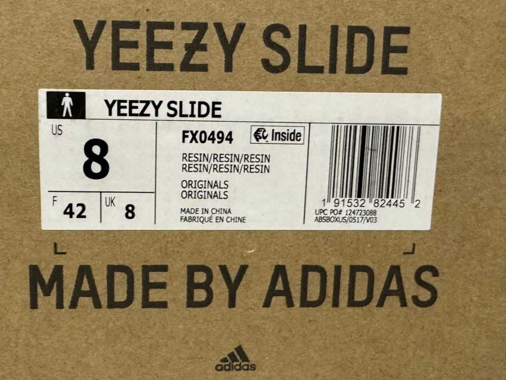 42 Yeezy Slide Resin