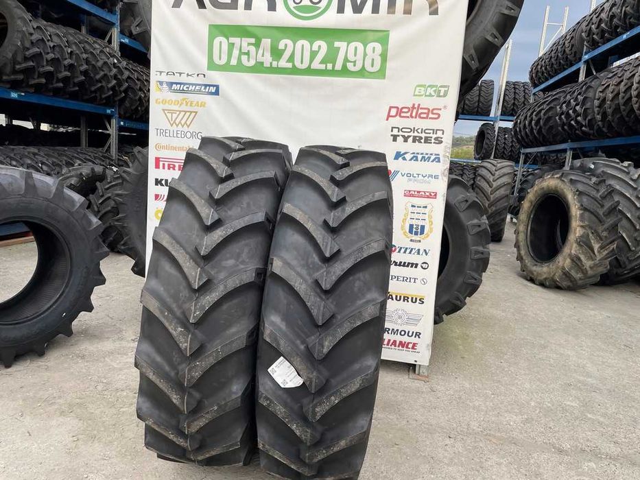 15.5-38 cu 12 pliuri anvelope noi pt tractor spate U650 marca OZKA