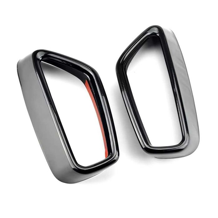 Set 2 Ornamente Metalice Toba Esapament Negru Glossy Bmw Seria 5 G30