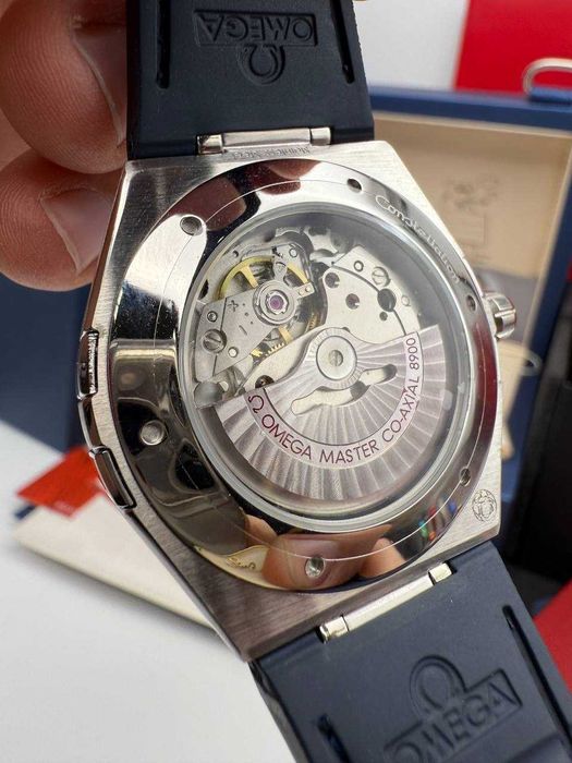 Omega seamaster constelation синьо