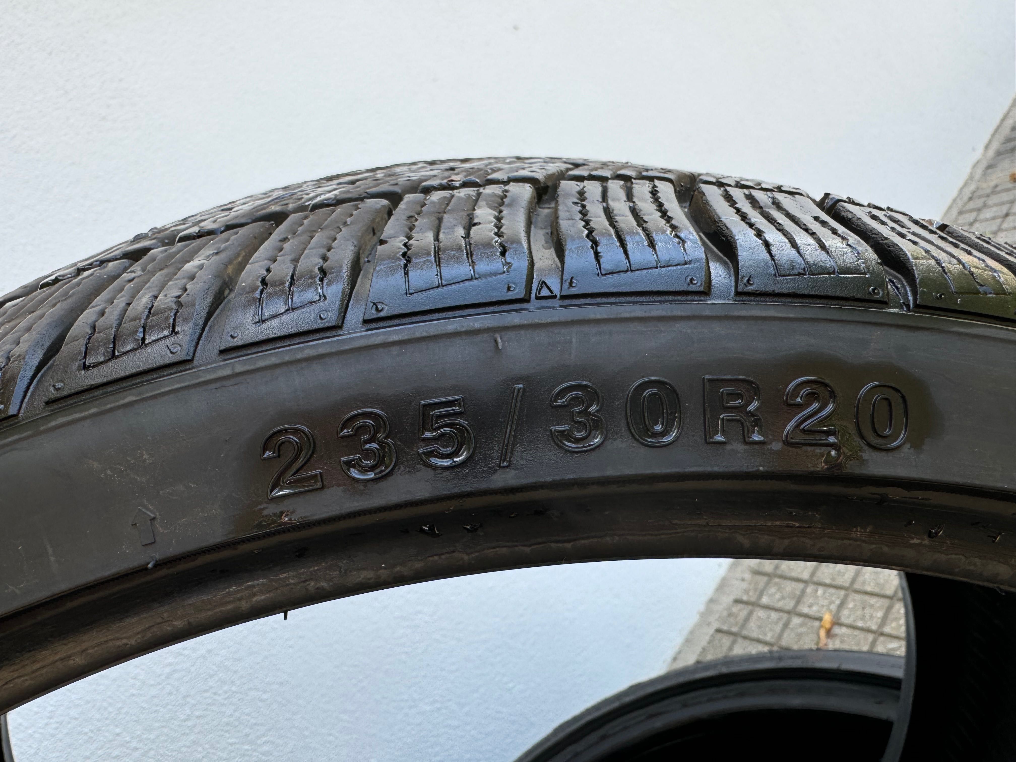 ЗИМНИ ГУМИ 500км!!! 235/30/20”