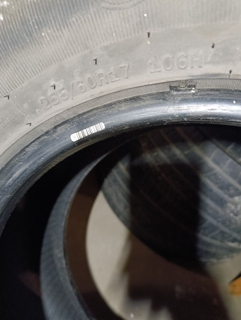 4 бр  гуми 255/60 R17