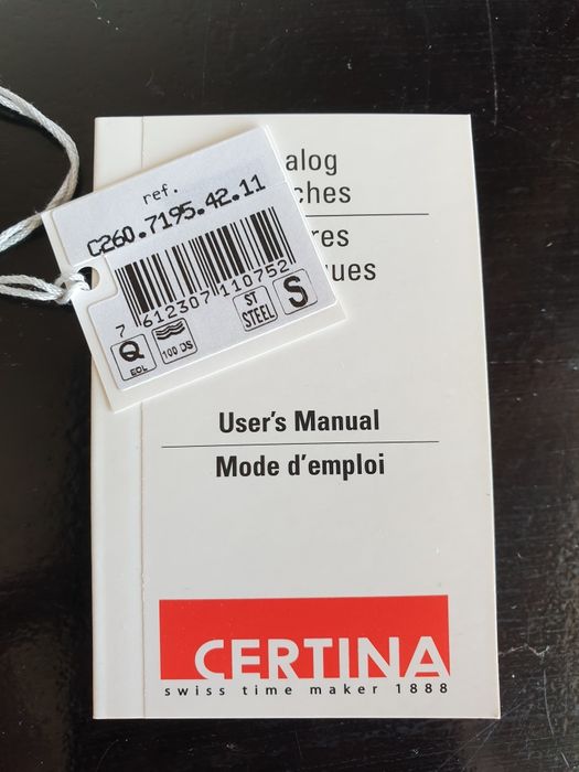 Ceas Certina DS Tradition Gent - swiss made