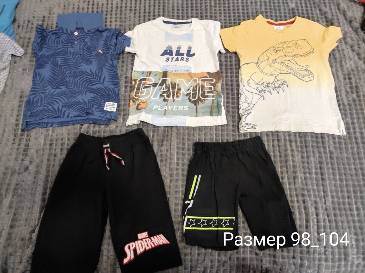Лятни  дрехи за момче размер 98 и 98-104