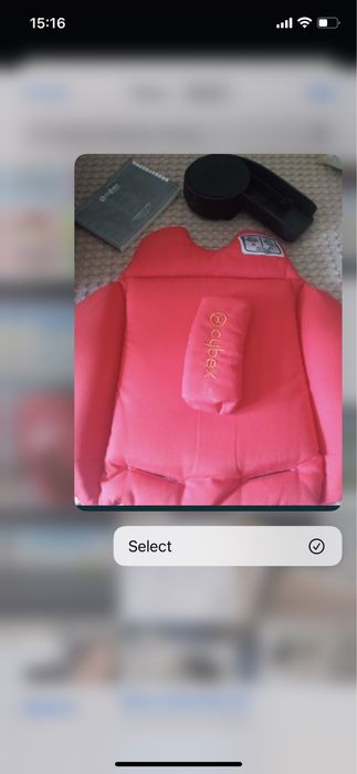 Кошчеза новородено Cybex,столче за кола Cybex ,ергономична раница