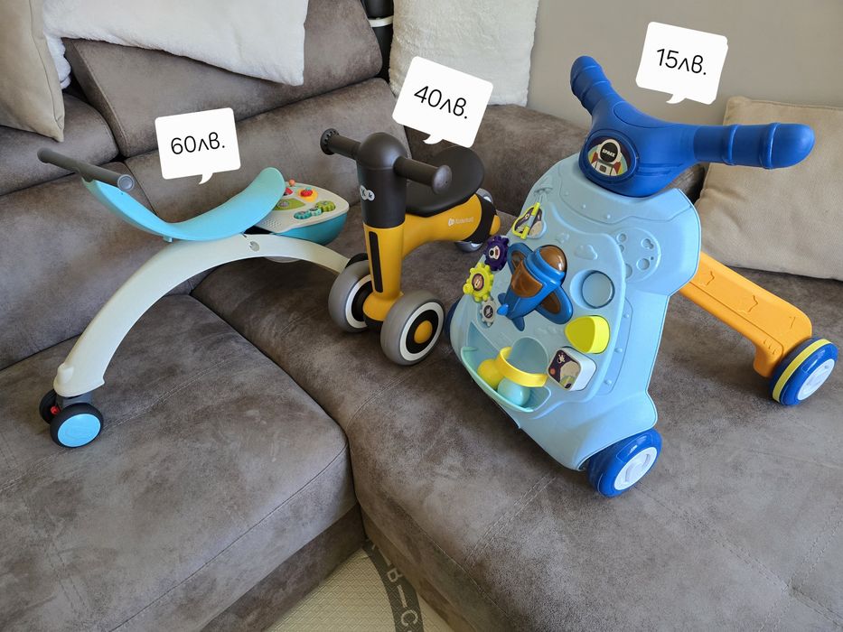 Продавам Баланс колела  и уокър