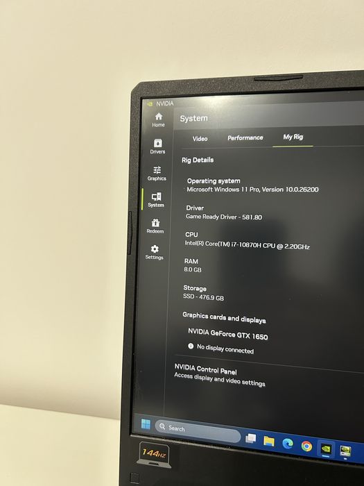 Laptop Asus Gaming Tuf f15