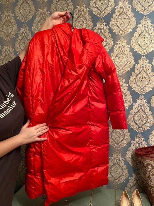 Куртка зимняя красная
