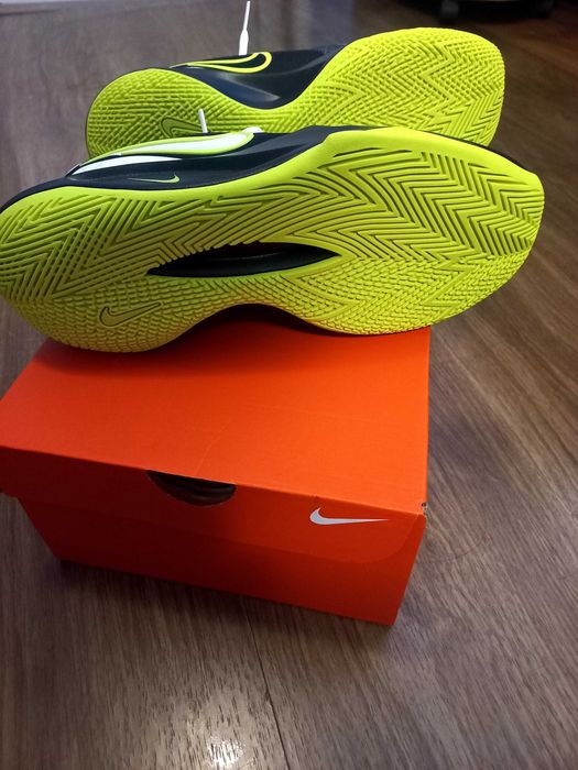 Мъжки обувки Nike - Nike Precision 6, черни/зелени