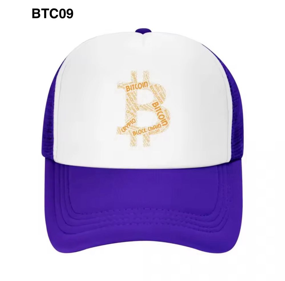 Биткойн шапка - trucker cap
