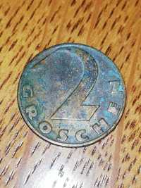 2 гроша Австрия 1928г