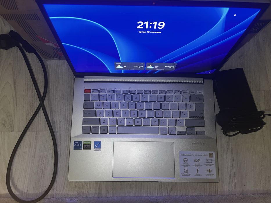 Геймърски лаптоп asus vivobook 14x pro oled