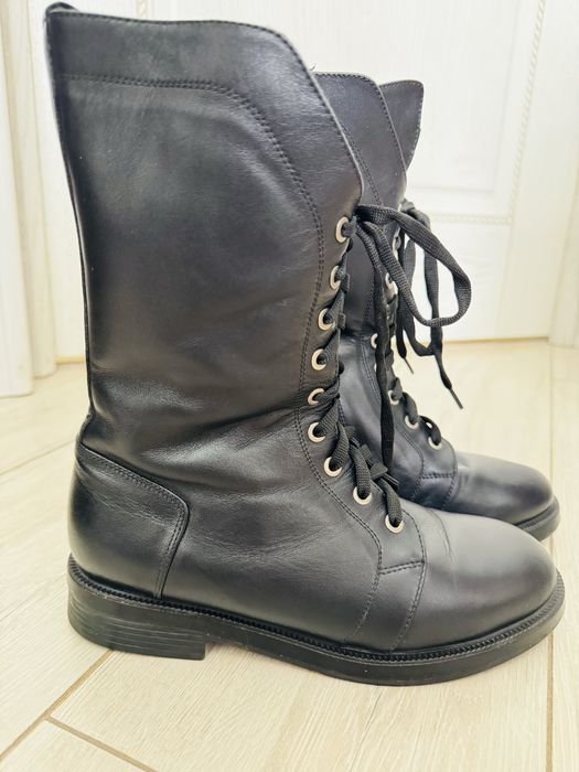 Сапоги зимние женские (натуральная кожа)