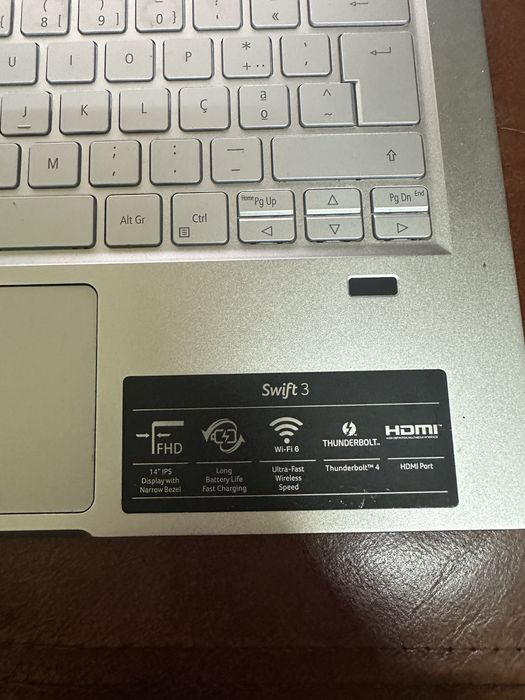 Acer swift 3 procesor i5-1135G7 2,4ghz gen 11