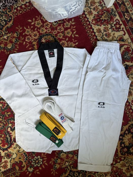 Ханбок форма для тхэквондо на 12 лет