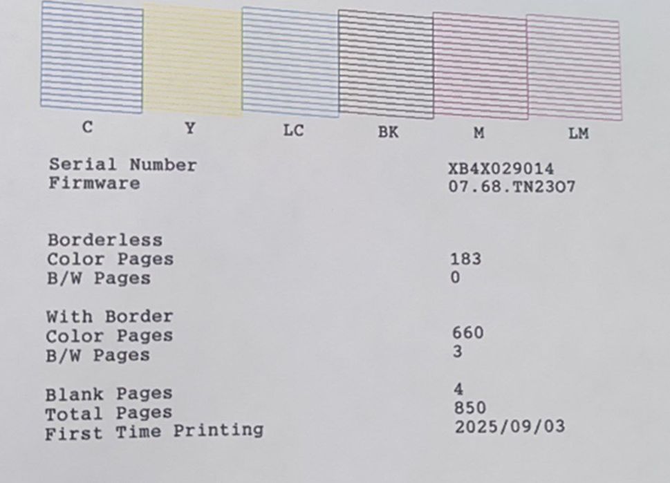 Epson L8050 таза принтер сатылады