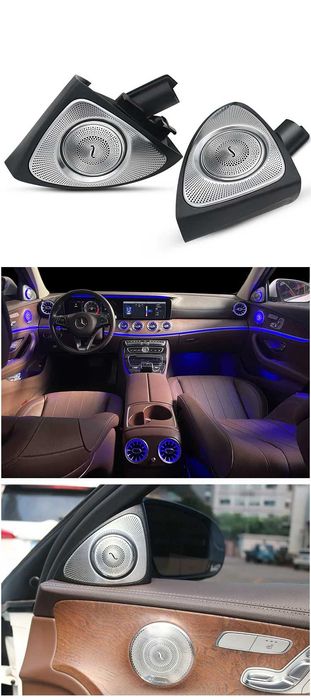 Въртящи LED говорители колонки туитъри за Mercedes – Burmester E,C,S