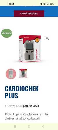 CardioChek Plus analize la tine acasa